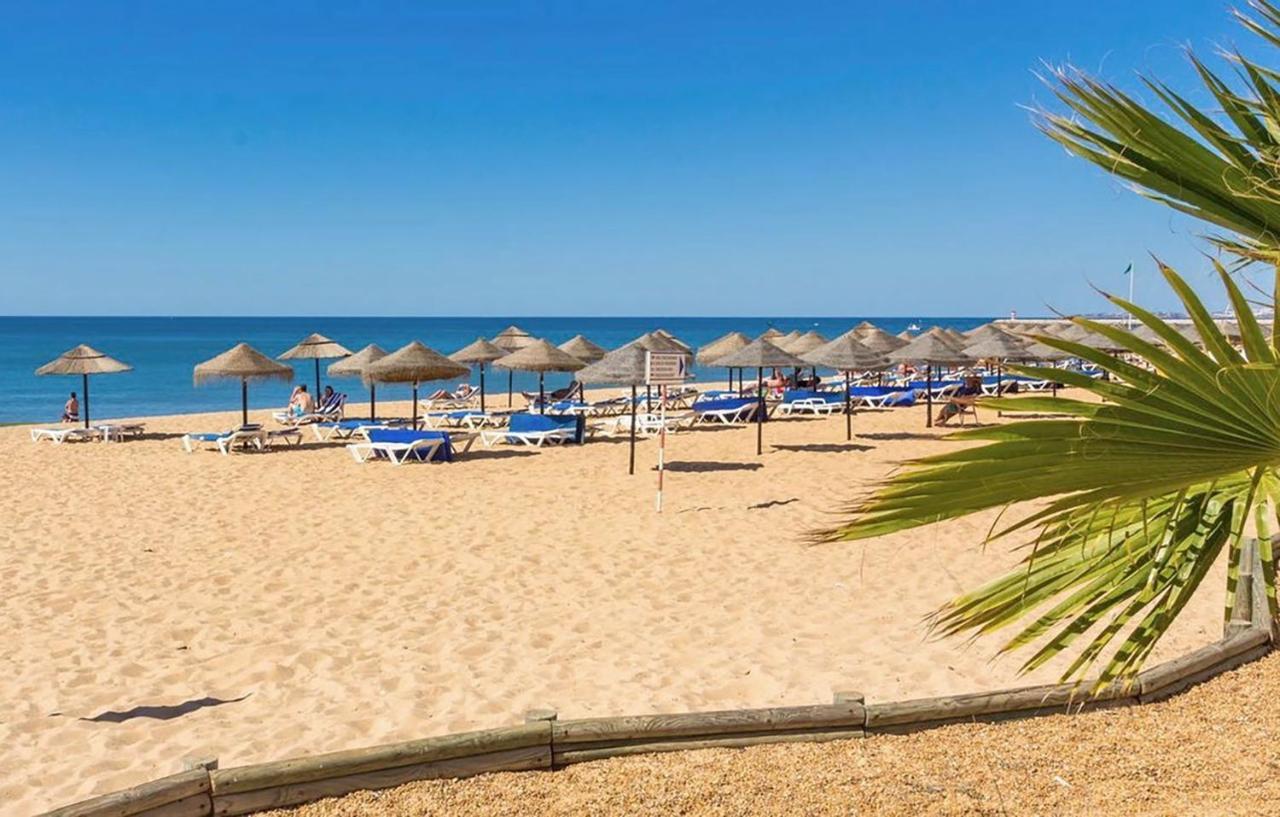 Green Sea Flat T1 Quarteira Beach Dış mekan fotoğraf