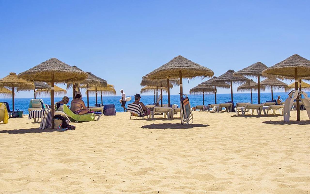 Green Sea Flat T1 Quarteira Beach Dış mekan fotoğraf